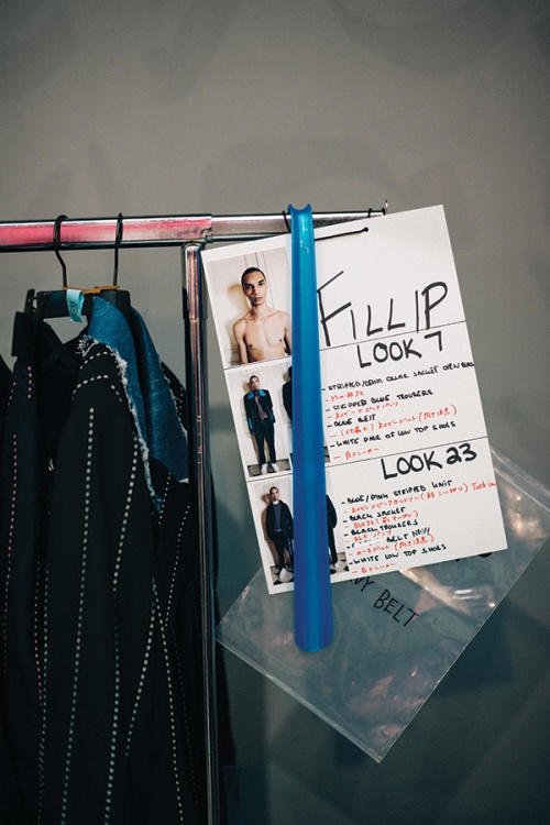 Spring/summer 2017 sample racks